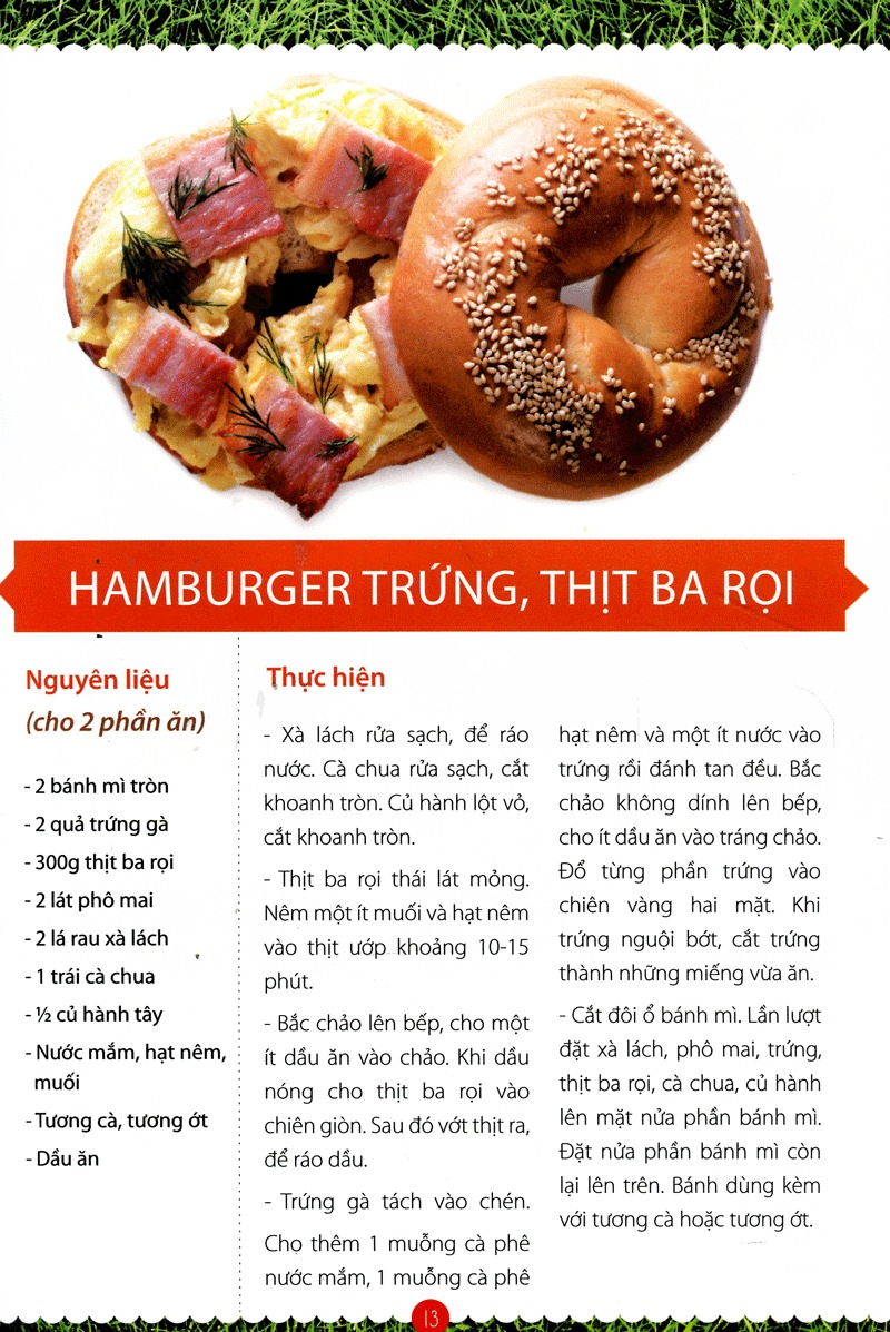 món ăn nhanh cho ngày picnic