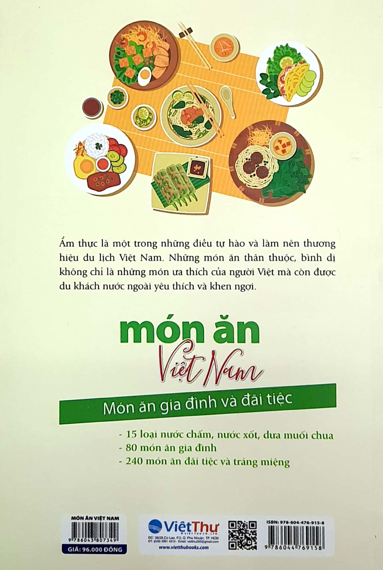 món ăn việt nam gia đình và đãi tiệc