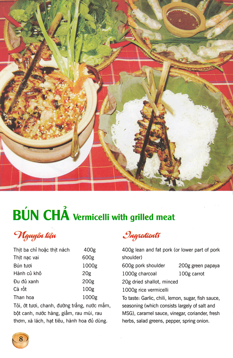 Món Ăn Việt Nam - Vietnamese Cuisine (Song Ngữ Việt-Anh)