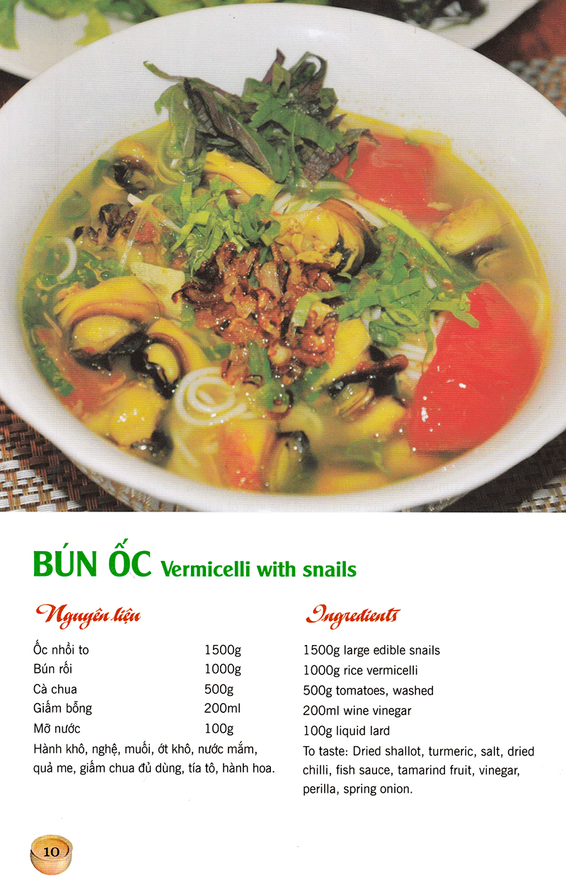 Món Ăn Việt Nam - Vietnamese Cuisine (Song Ngữ Việt-Anh)