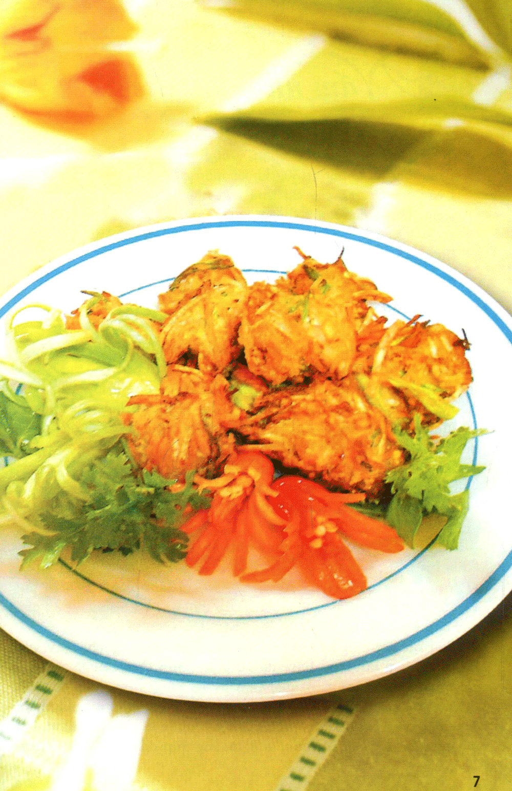 món chay đãi khách