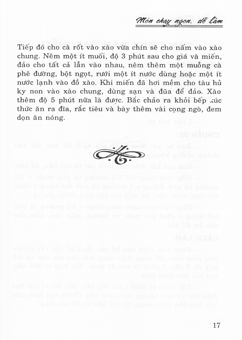 món chay ngon, dễ làm (tái bản 2014)