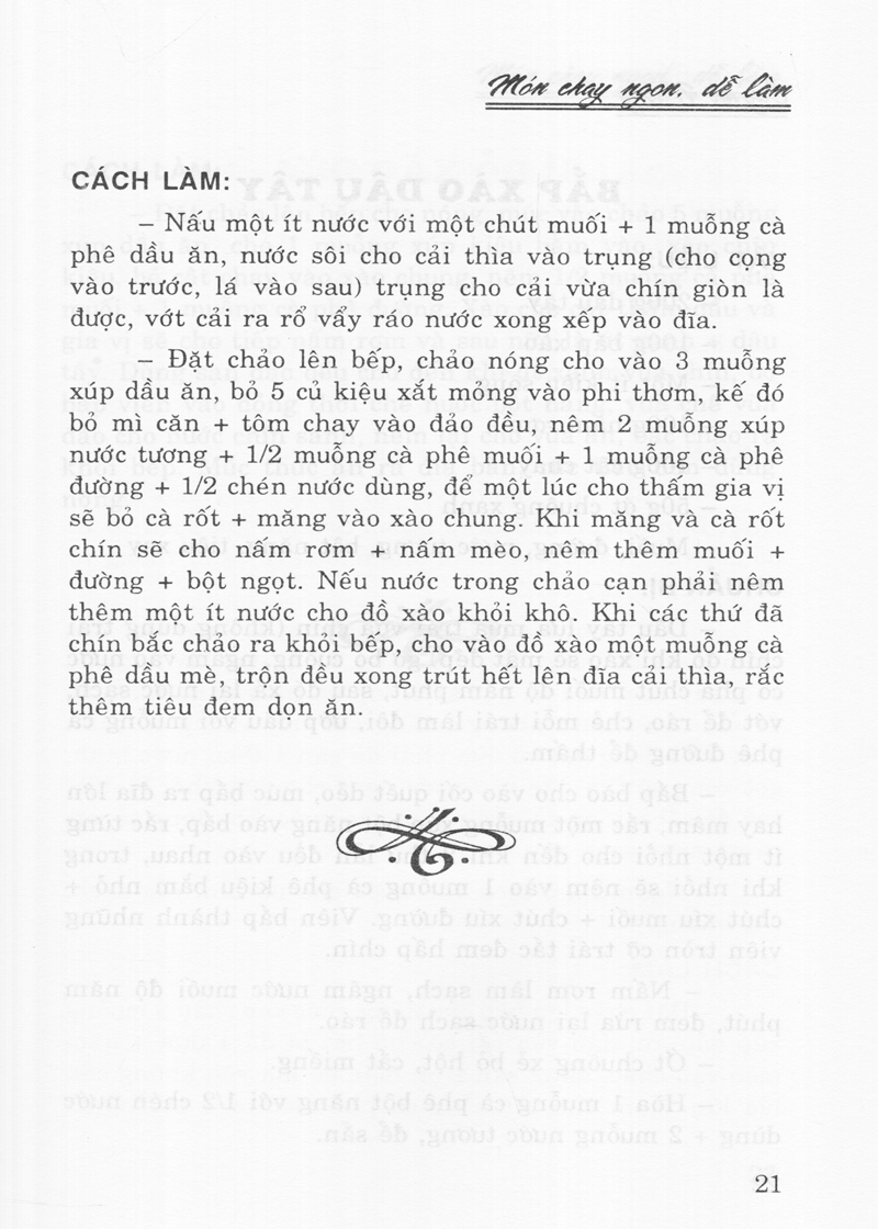 món chay ngon, dễ làm (tái bản 2014)