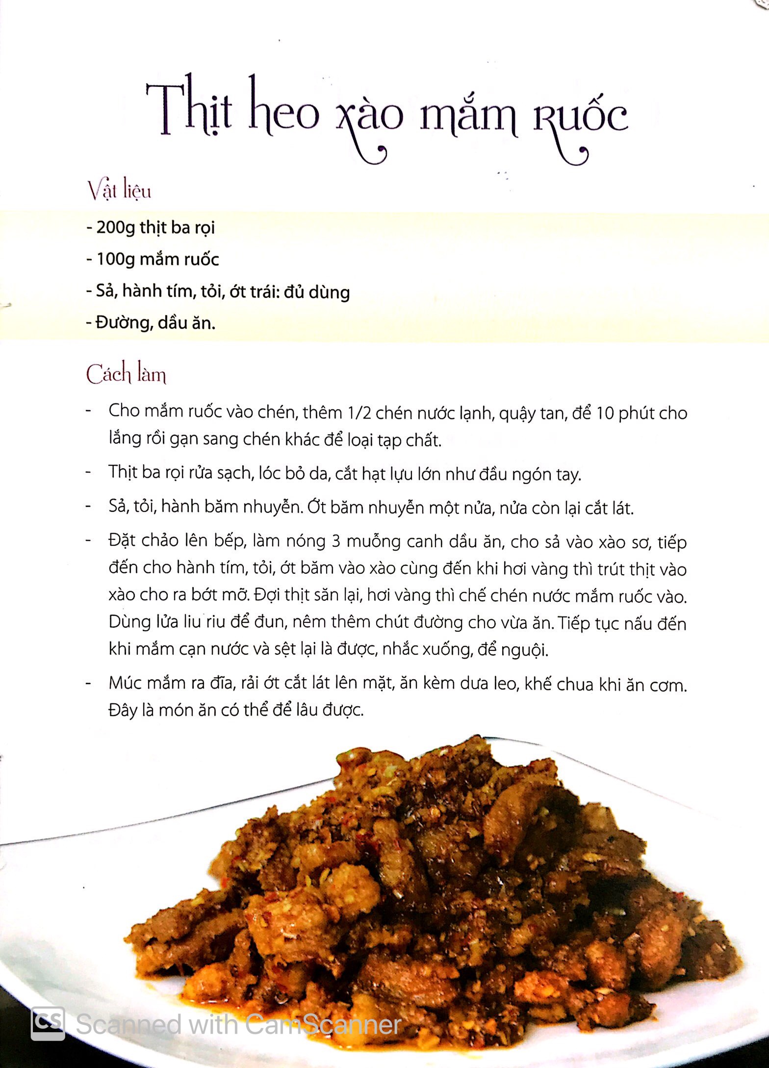 món ngon của mẹ