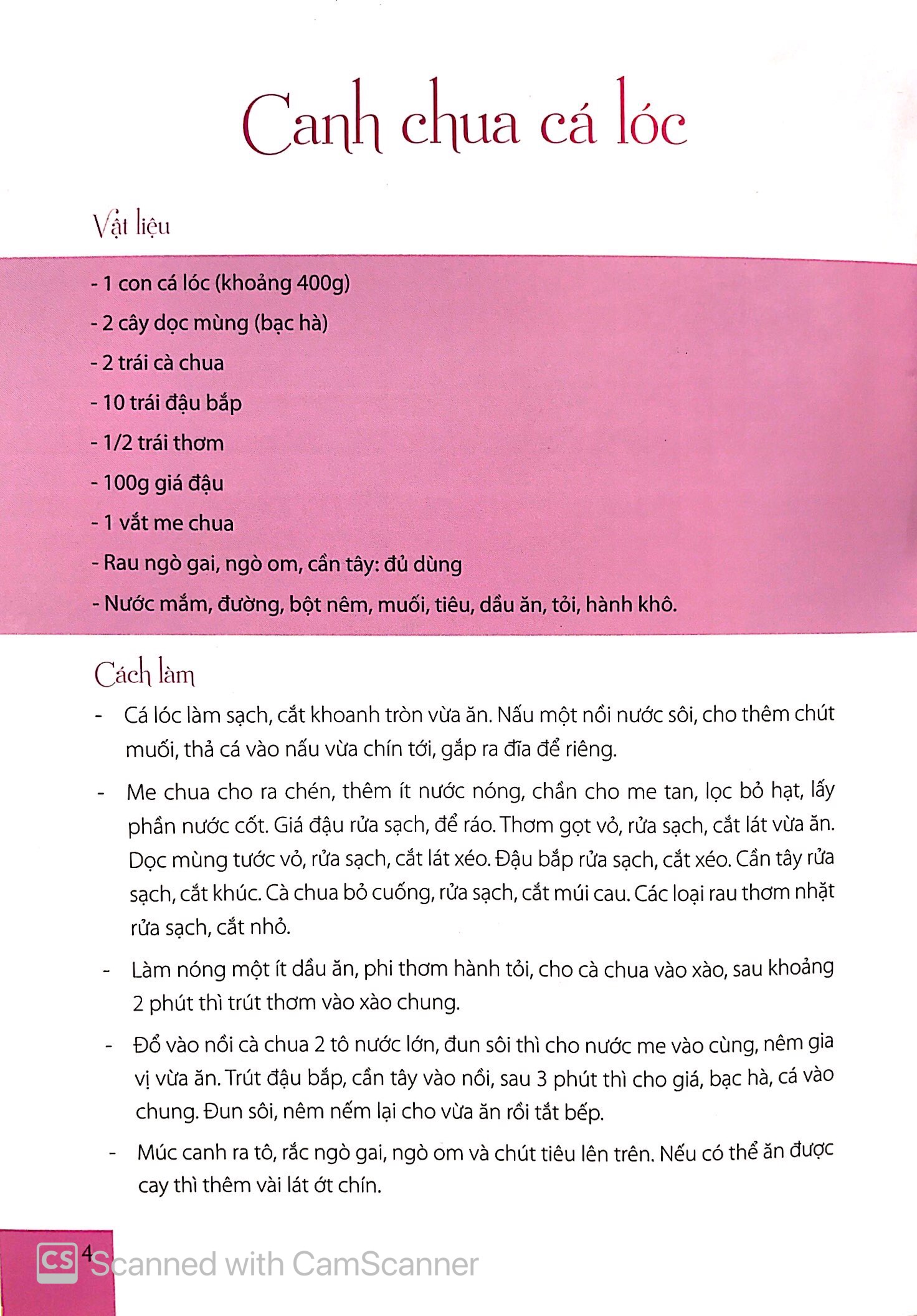 món ngon của mẹ