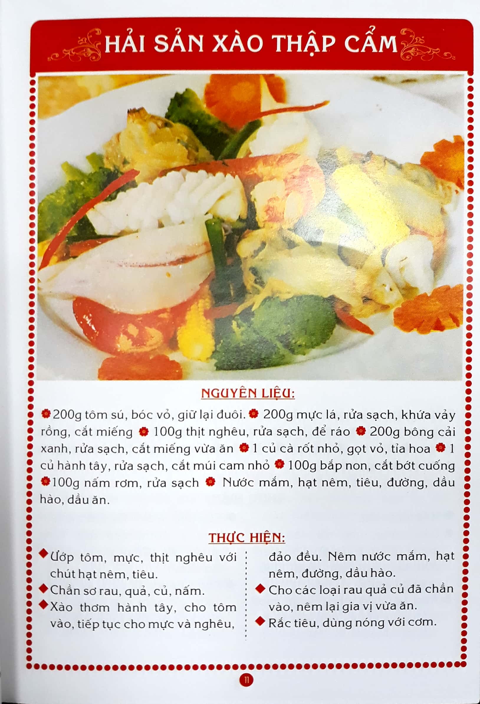 món ngon đãi tiệc