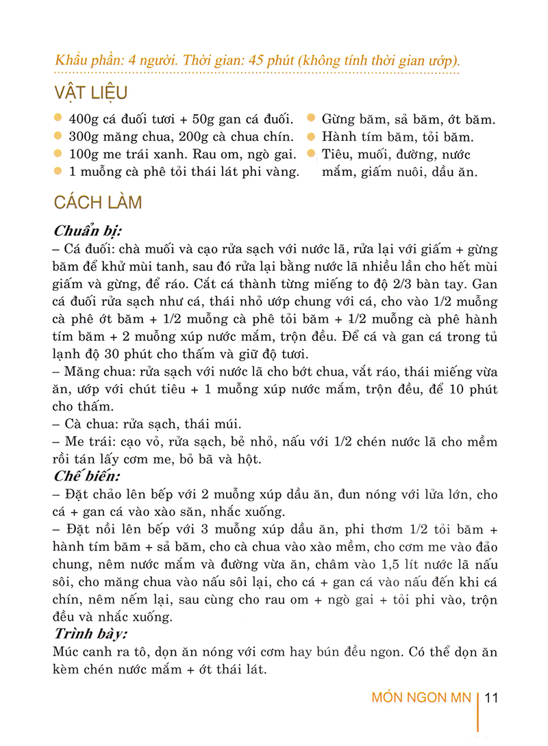 món ngon miền nam