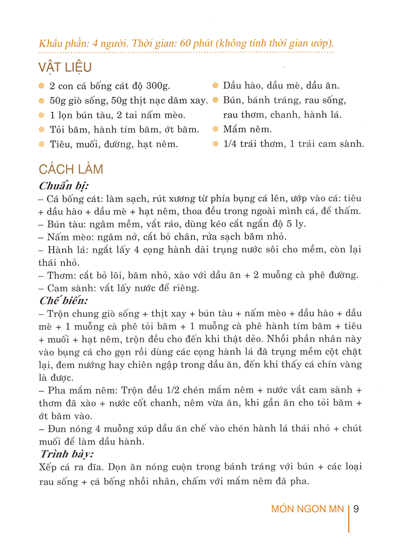 món ngon miền nam