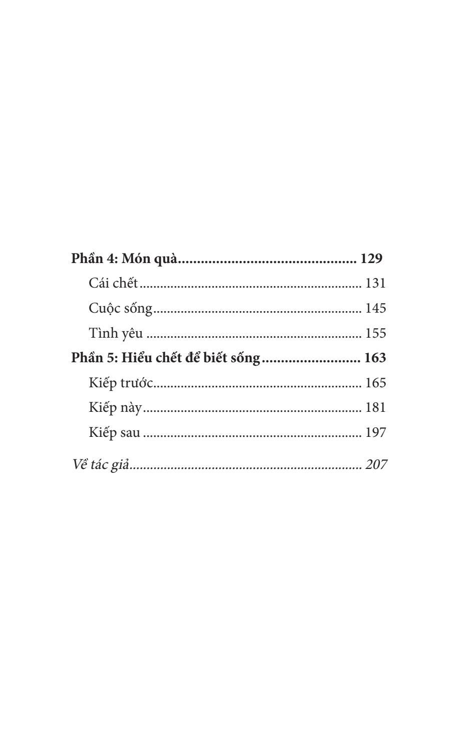 món quà của cái chết - bản chất của cái chết, cuộc sống và tình yêu