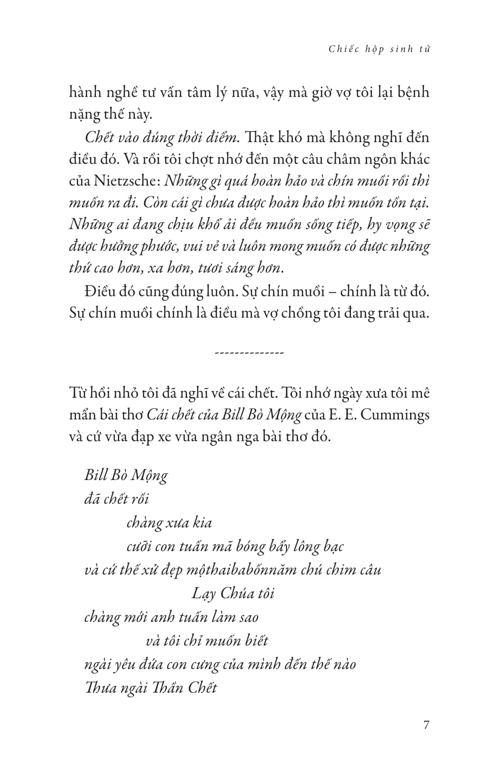 món quà của sinh mệnh - thương yêu, mất mát và ý nghĩa sự sống