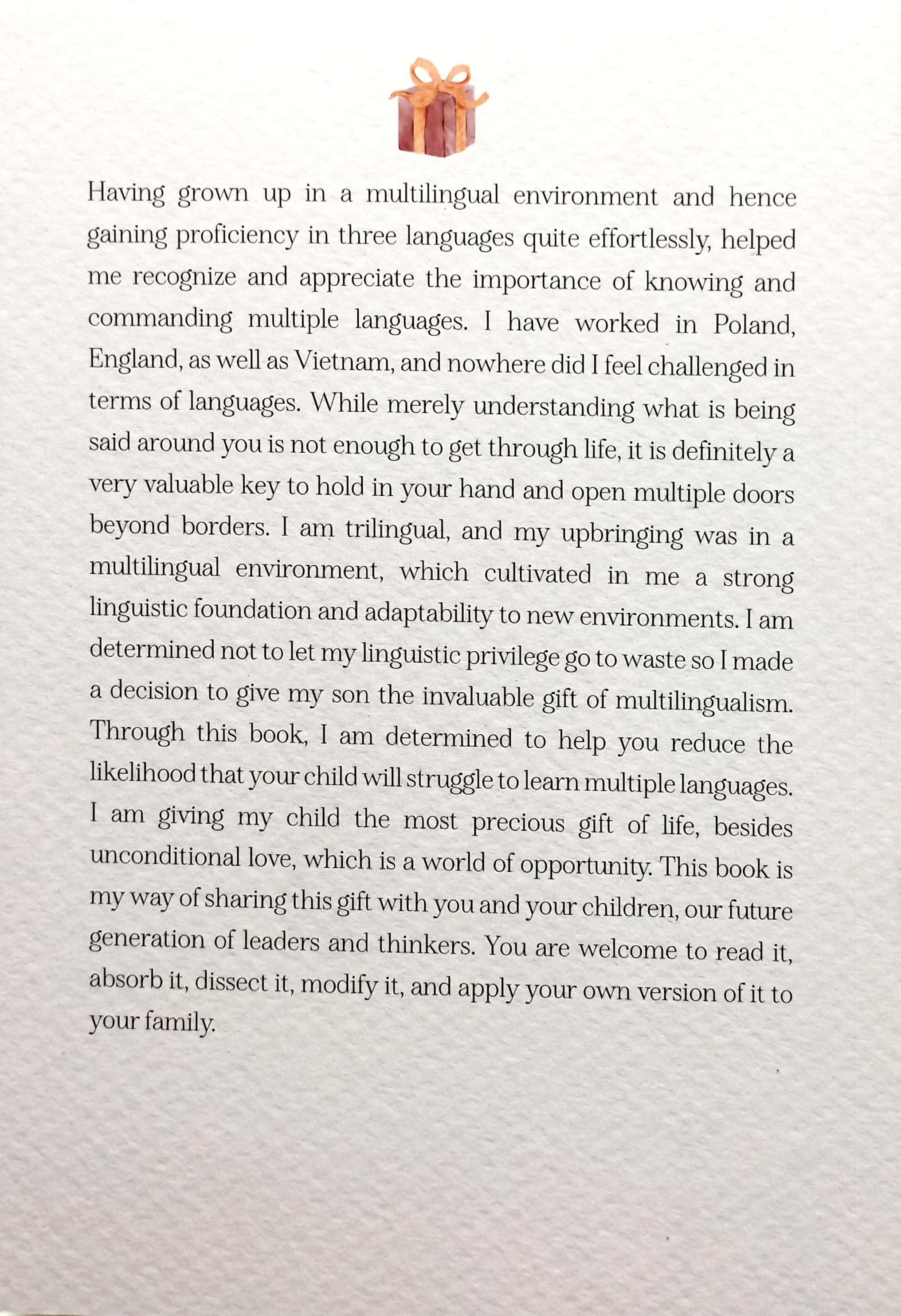 món quà yêu thương - from mummy with love