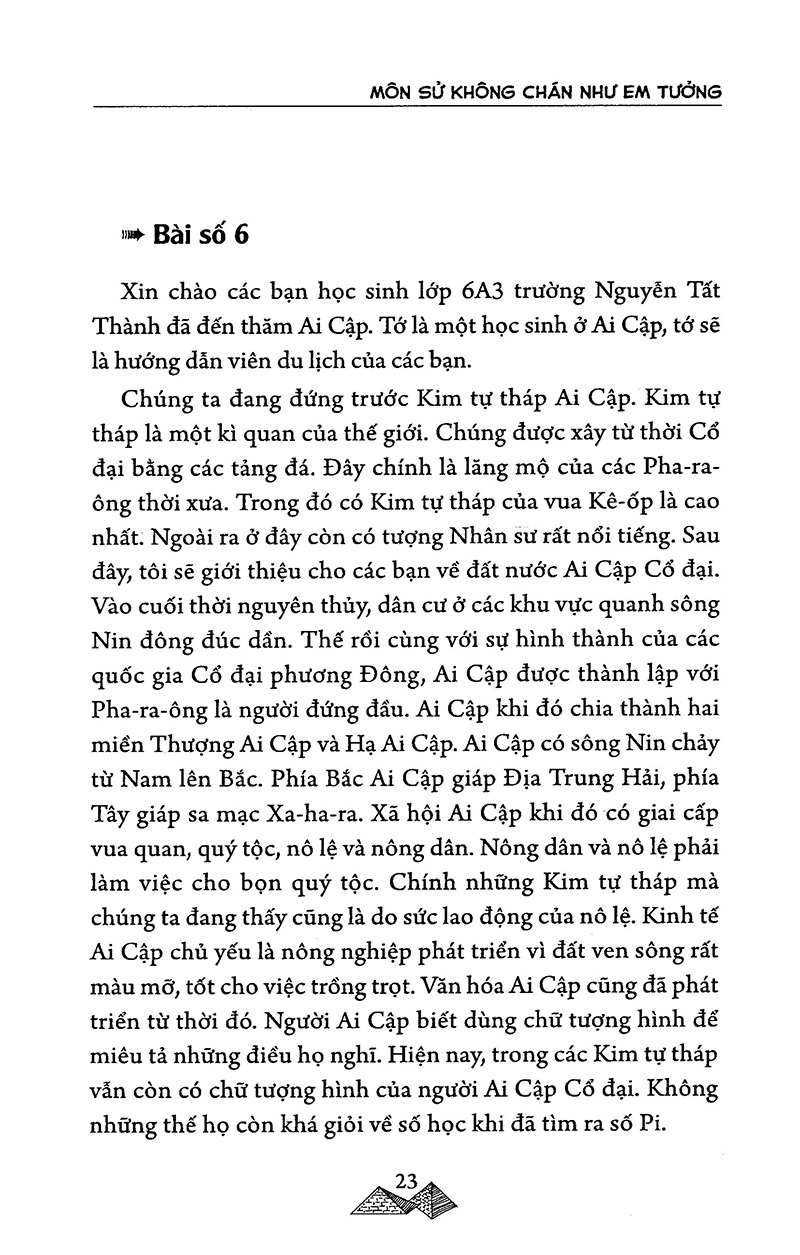 môn sử không chán như em tưởng (tái bản 2024)