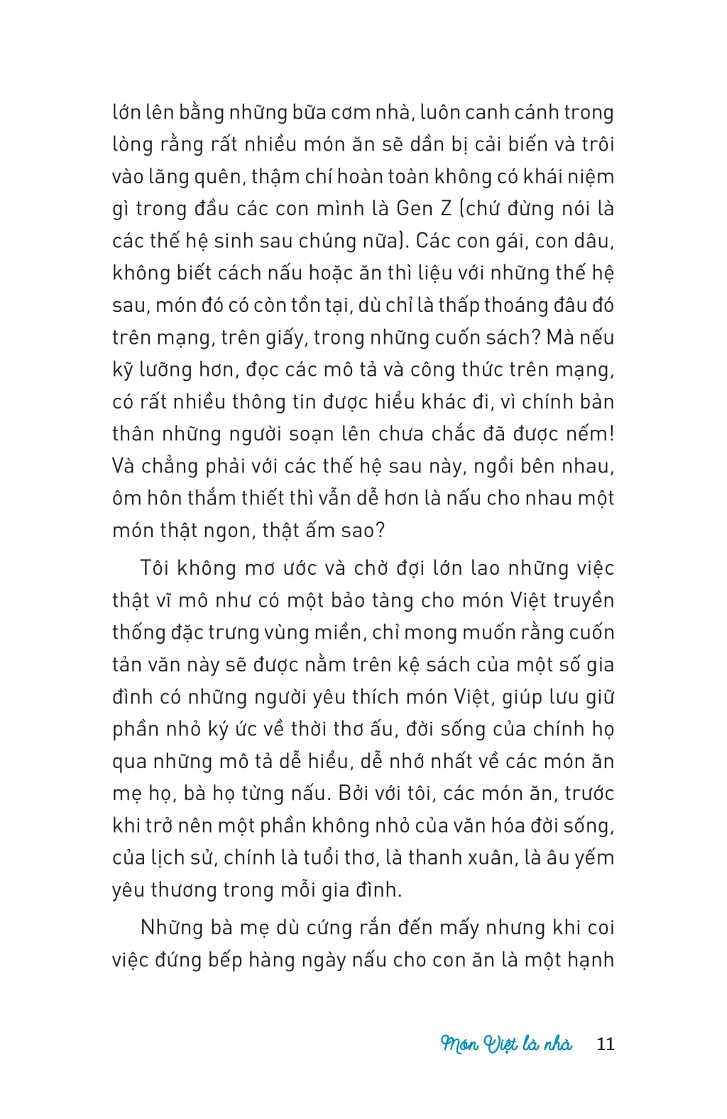 món việt là nhà