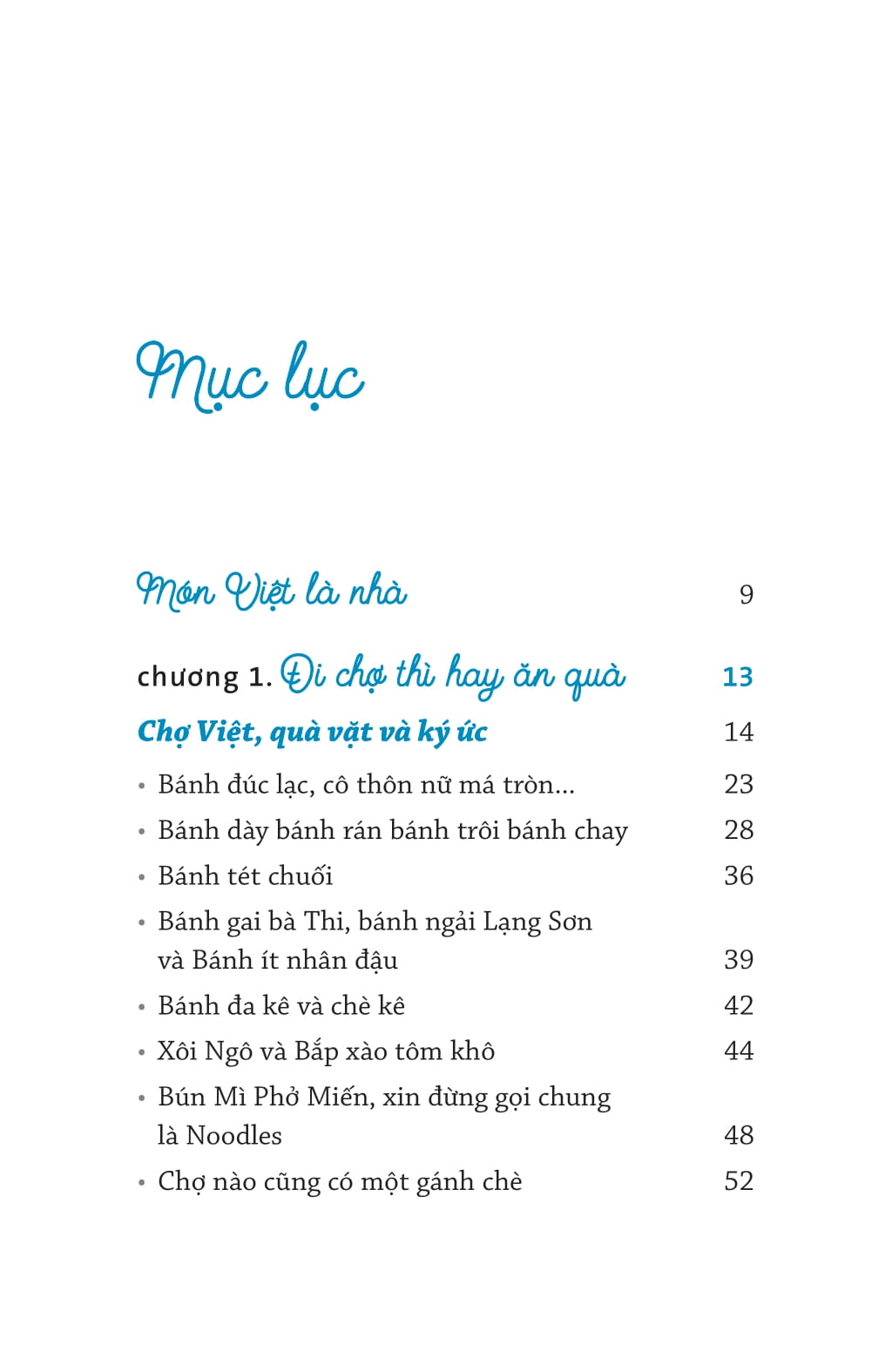 món việt là nhà