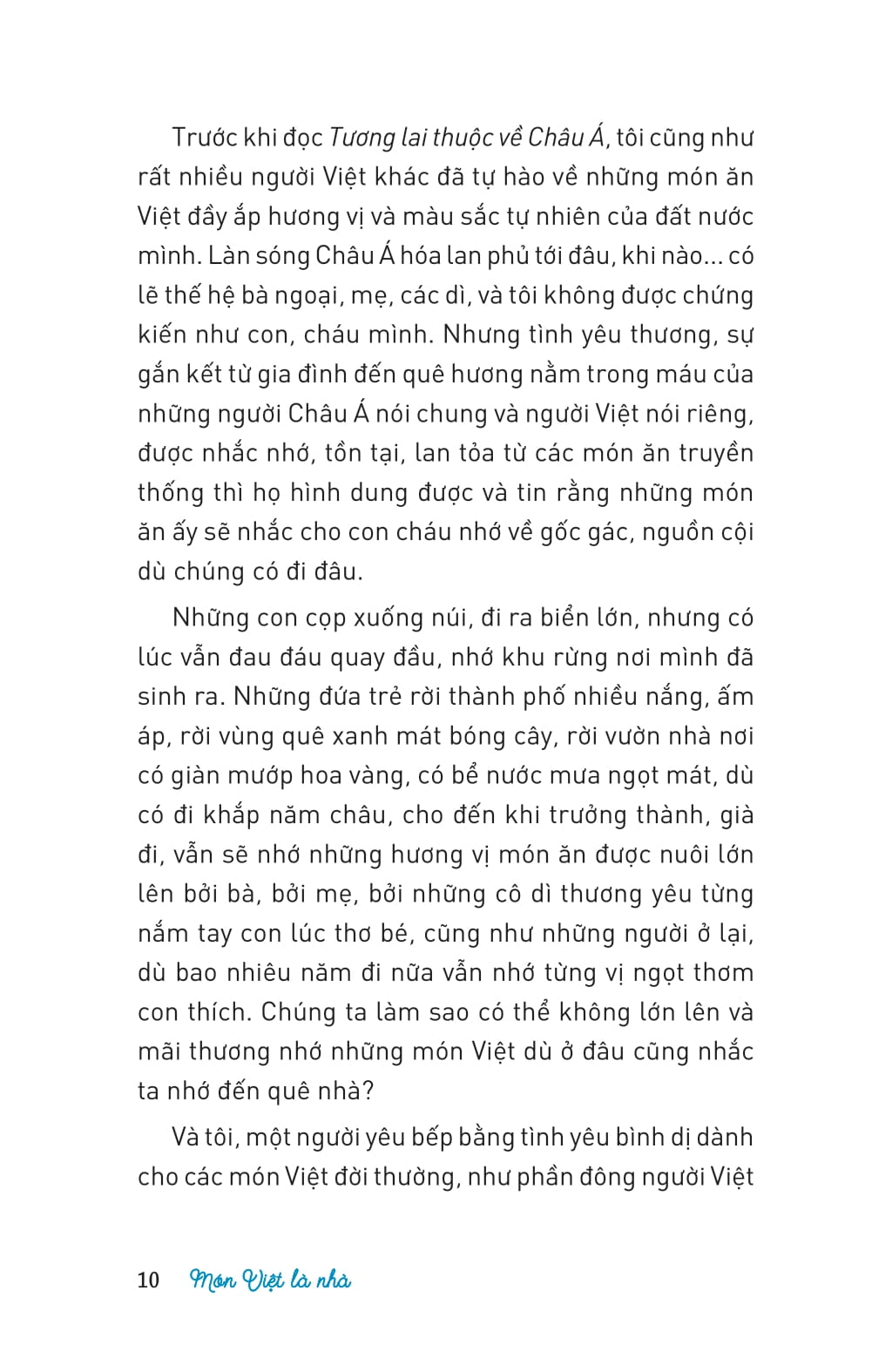 món việt là nhà