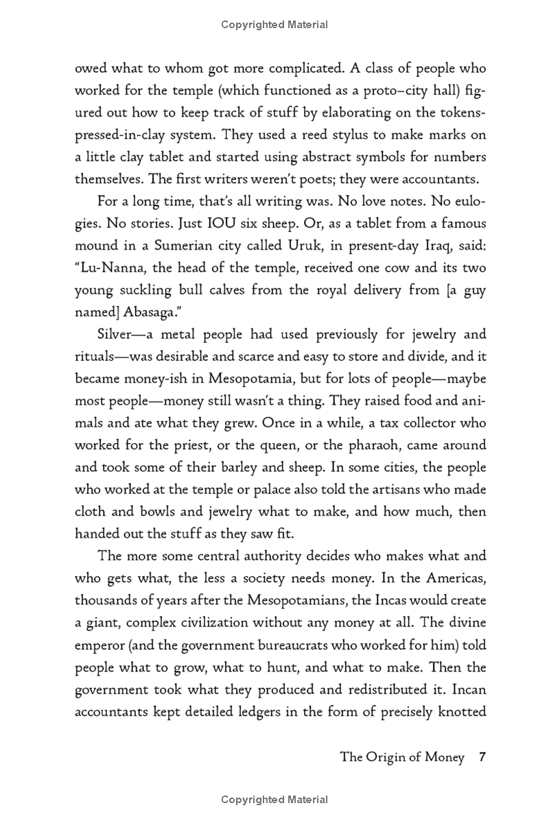 money: the true story of a made-up thing