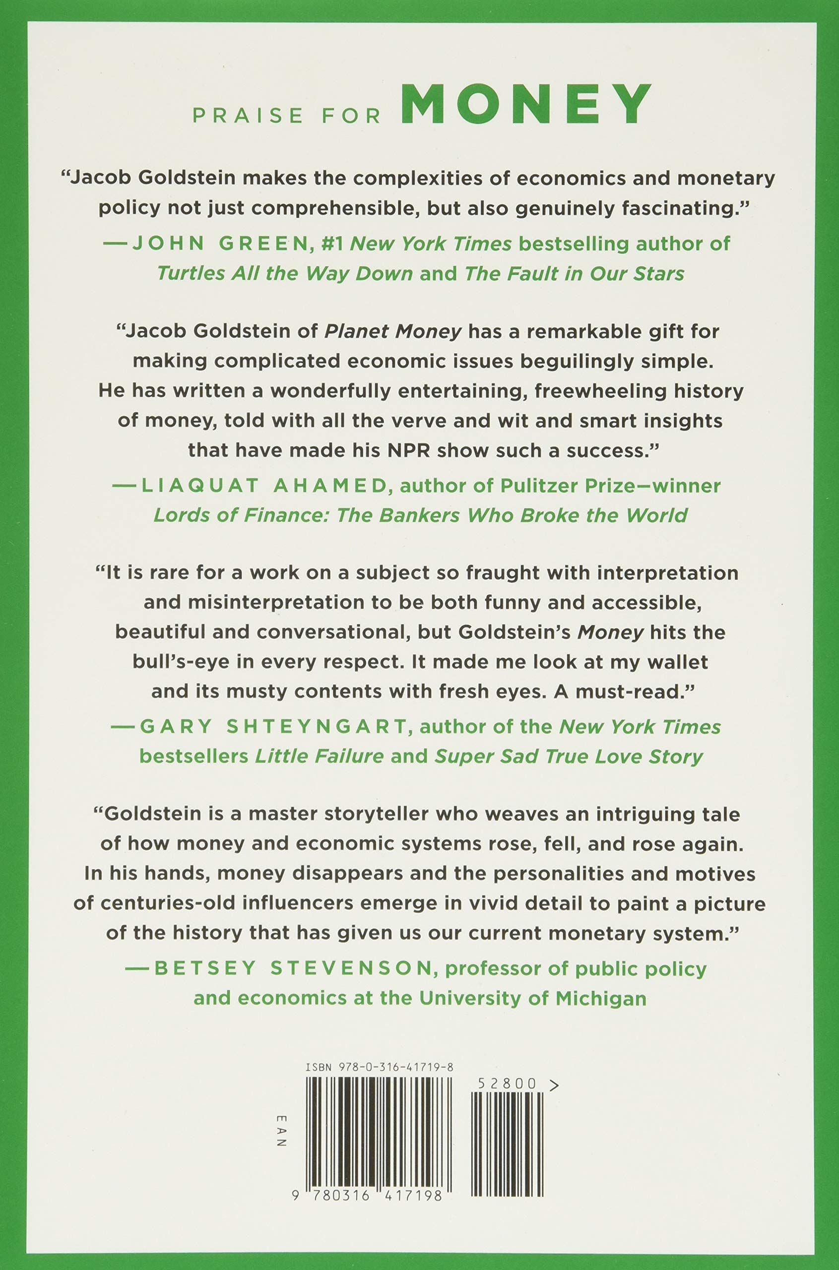 money: the true story of a made-up thing