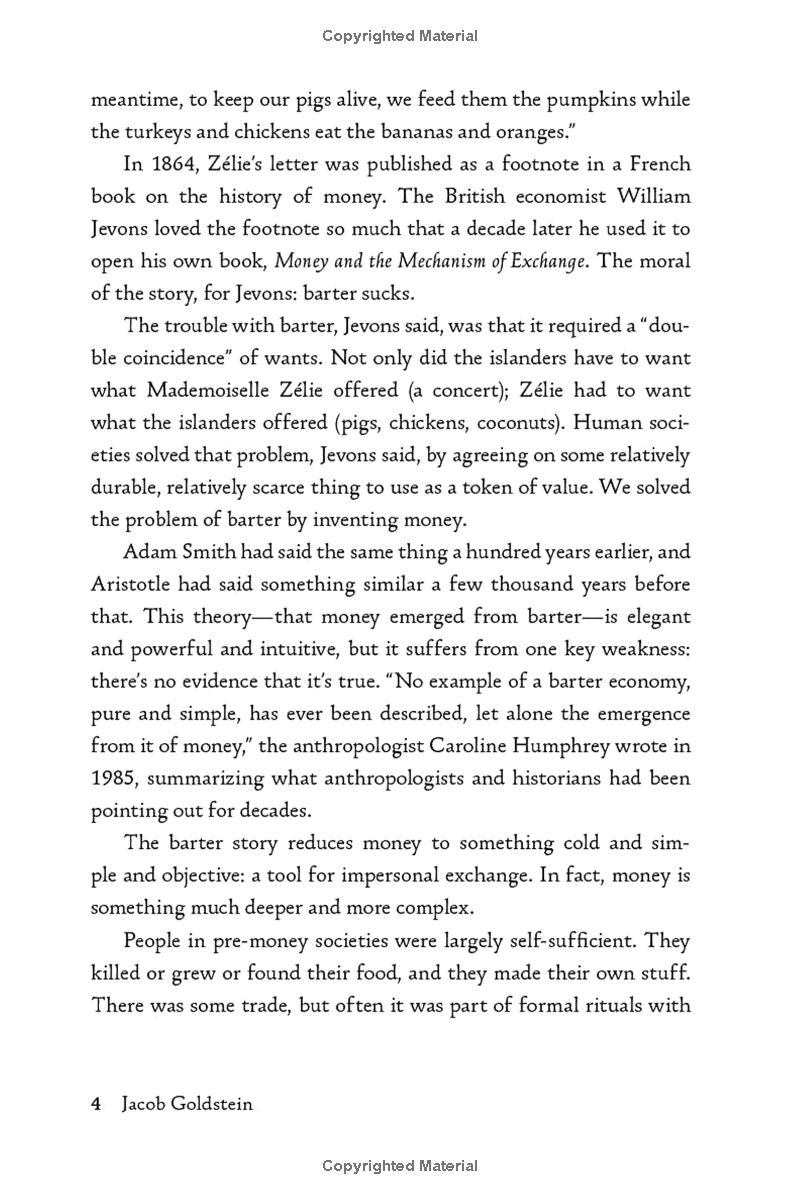 money: the true story of a made-up thing