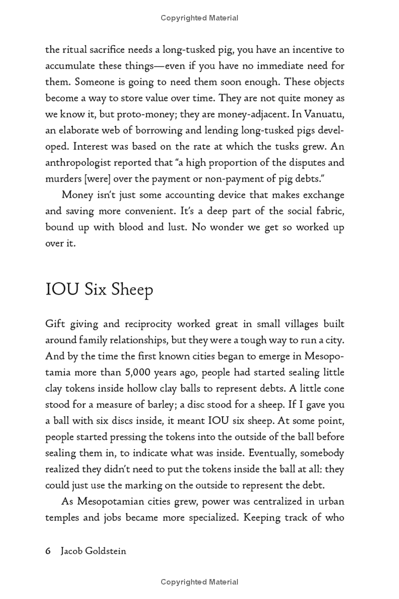 money: the true story of a made-up thing