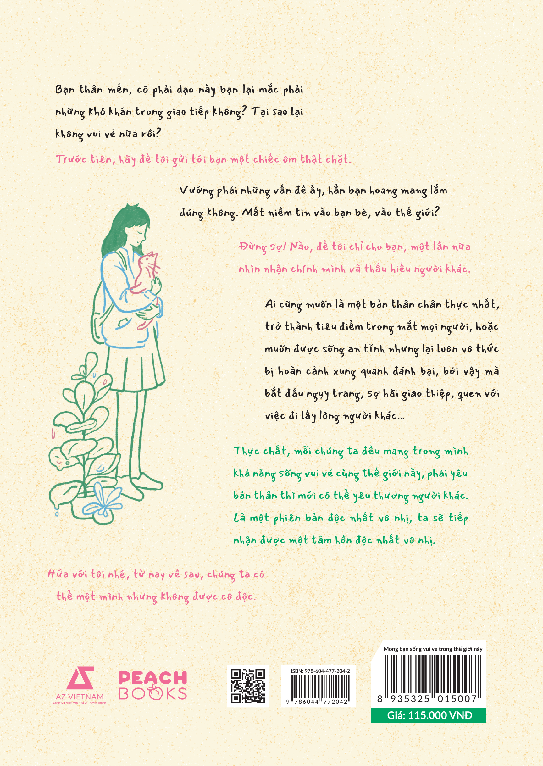 mong bạn sống vui vẻ trong thế giới này