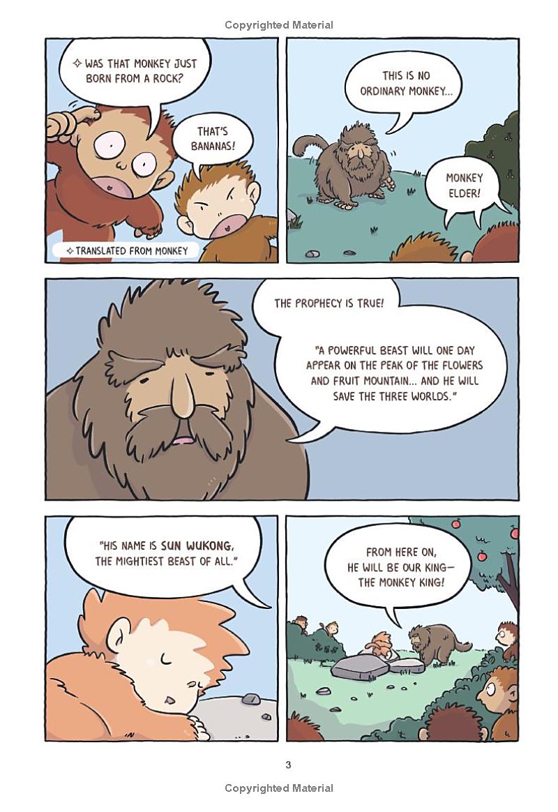 monkey king and the world of myths - the monster and the maze