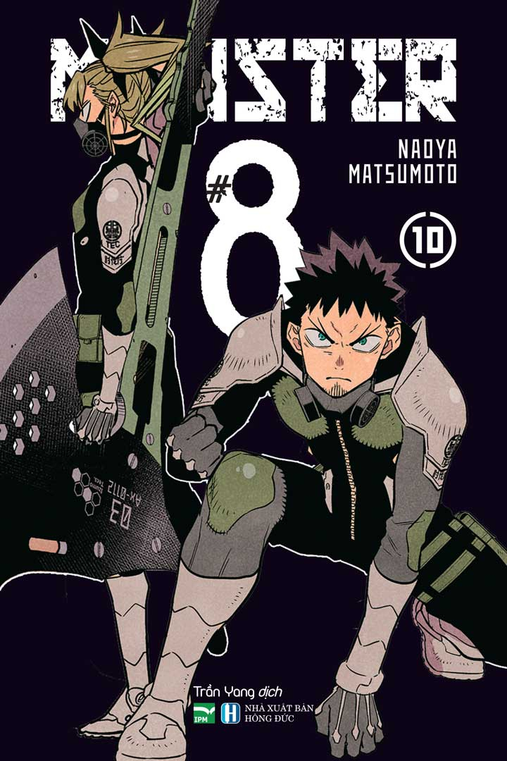 monster #8 - tập 10 - bản đặc biệt - dark ver - tặng kèm set bookmark hai lớp