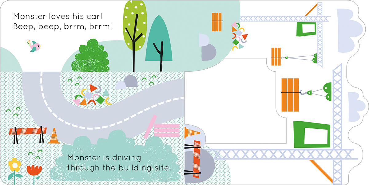 monster dash! (tiny town push and play)