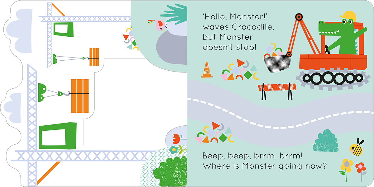 monster dash! (tiny town push and play)