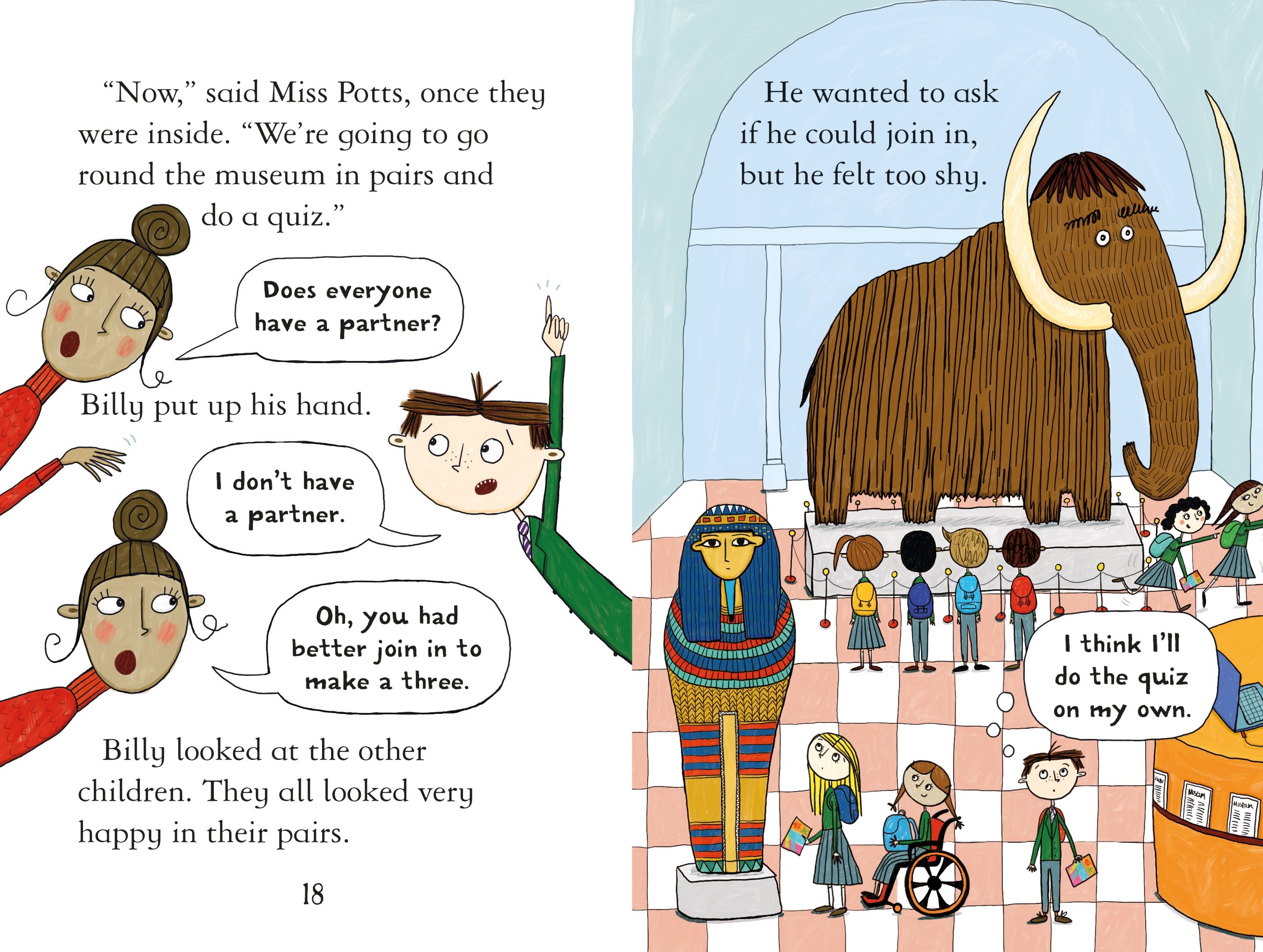 monsters on a school trip