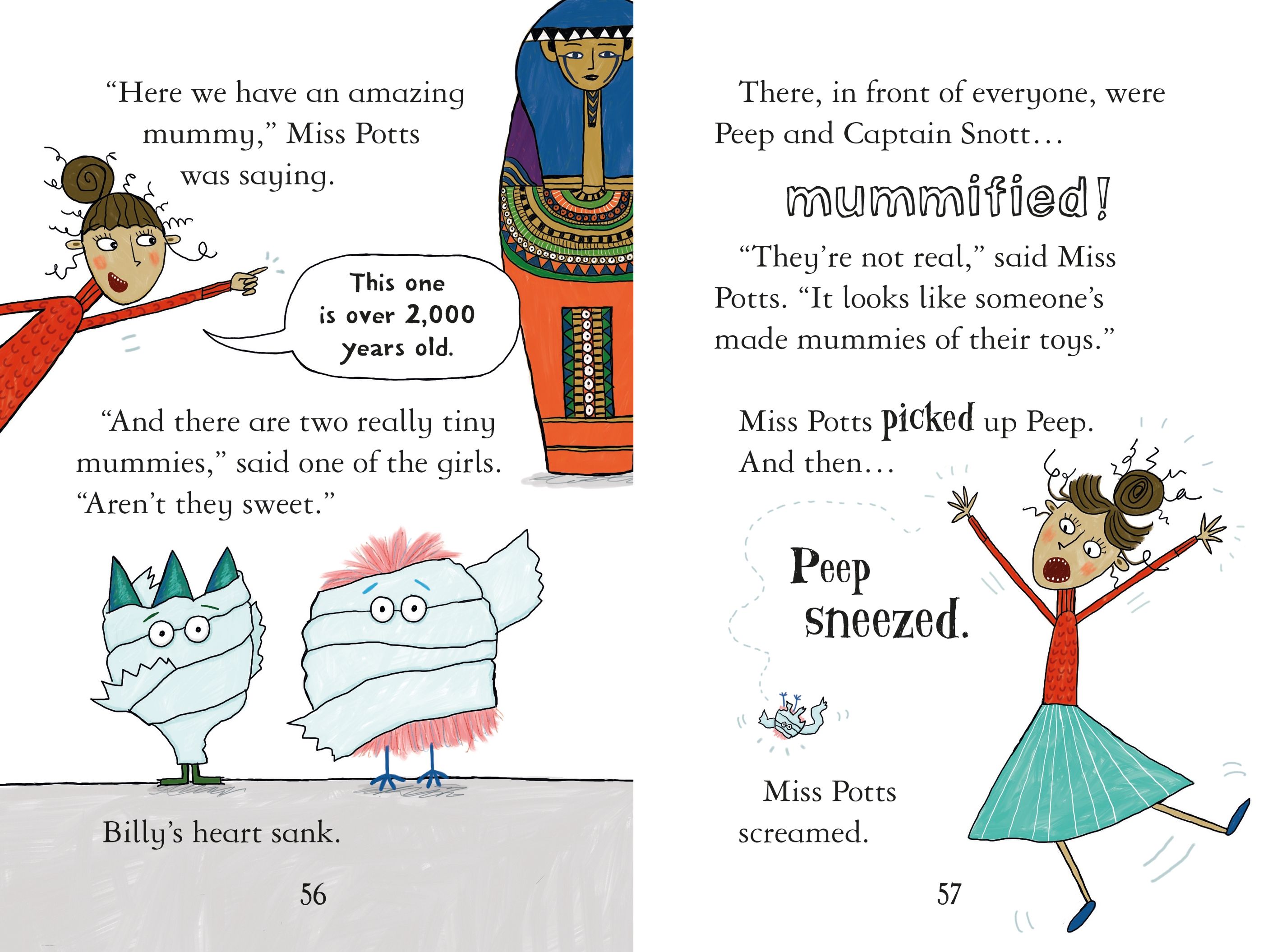 monsters on a school trip