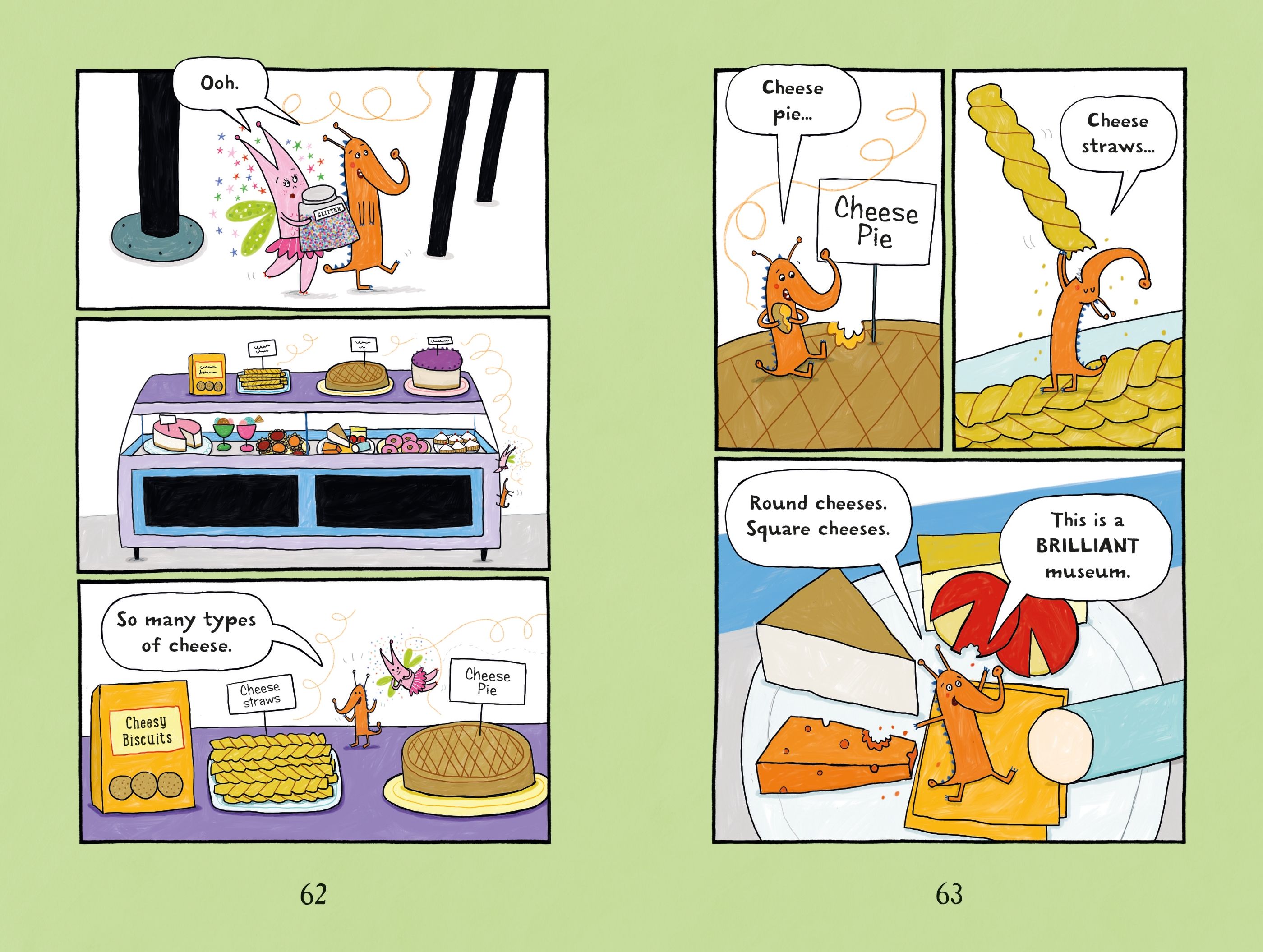 monsters on a school trip