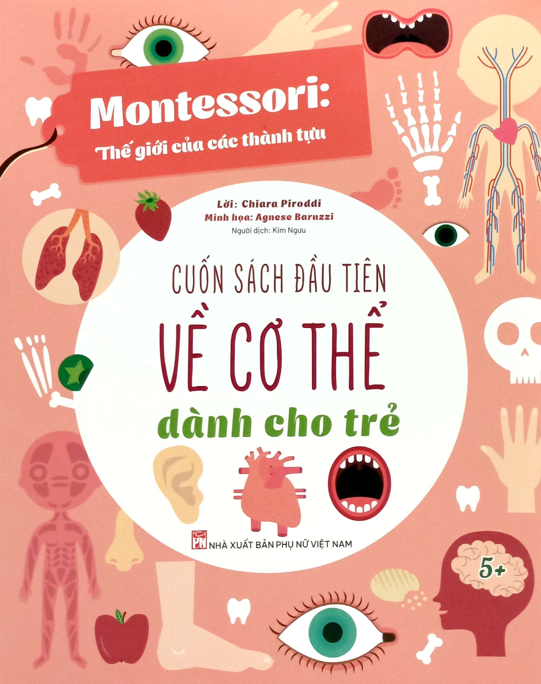 montessori - cuốn sách đầu tiên về cơ thể dành cho trẻ