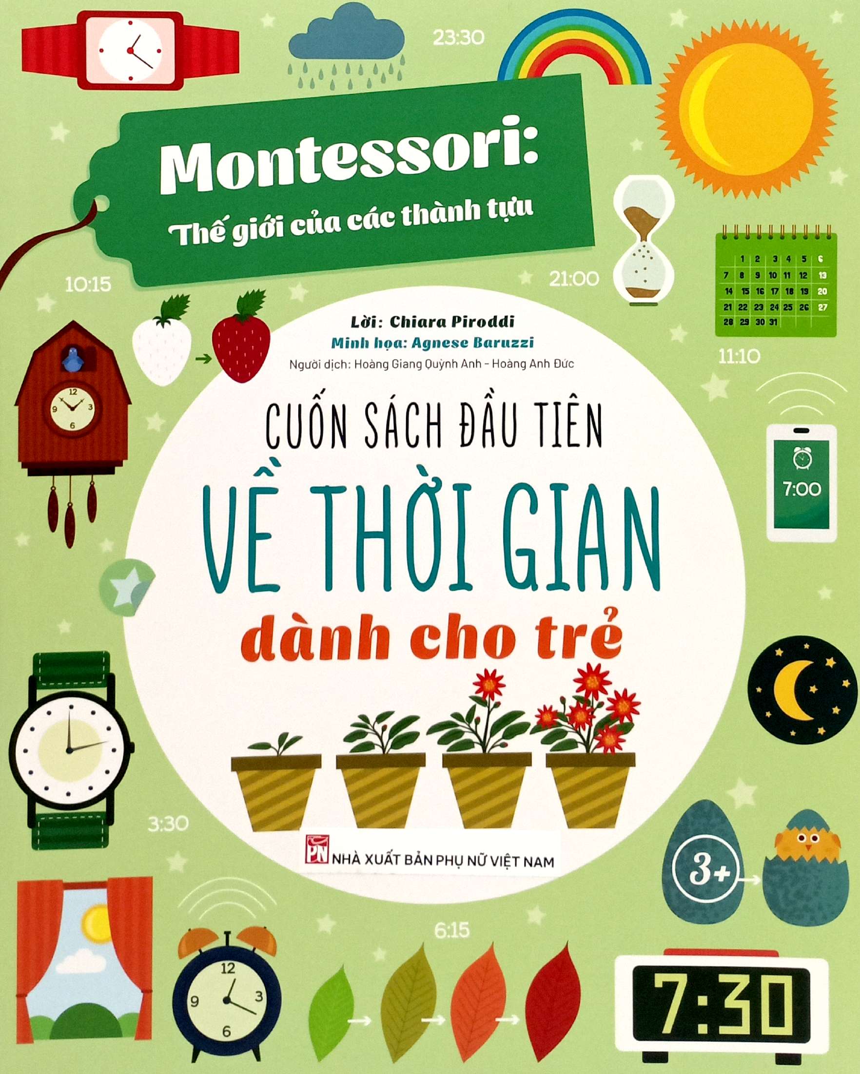 montessori - cuốn sách đầu tiên về thời gian dành cho trẻ