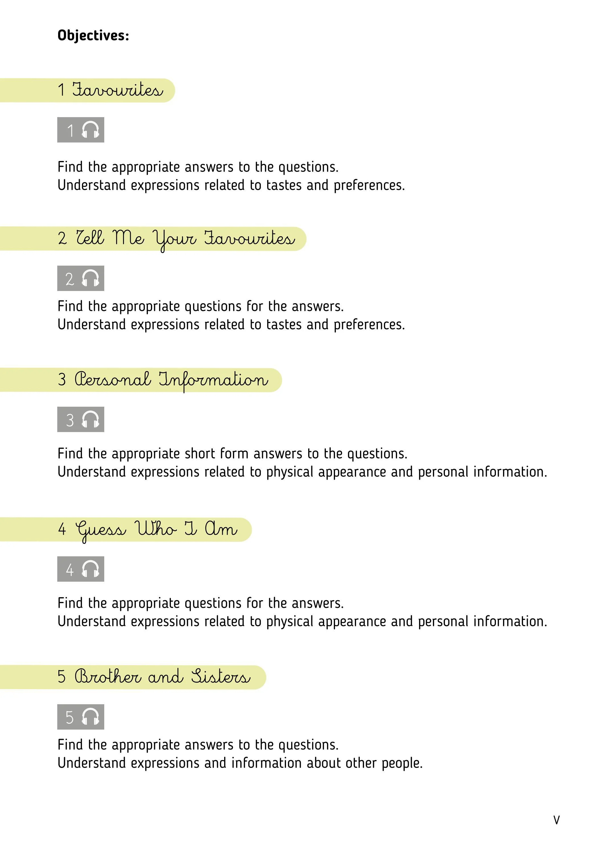 montessori english dialogues