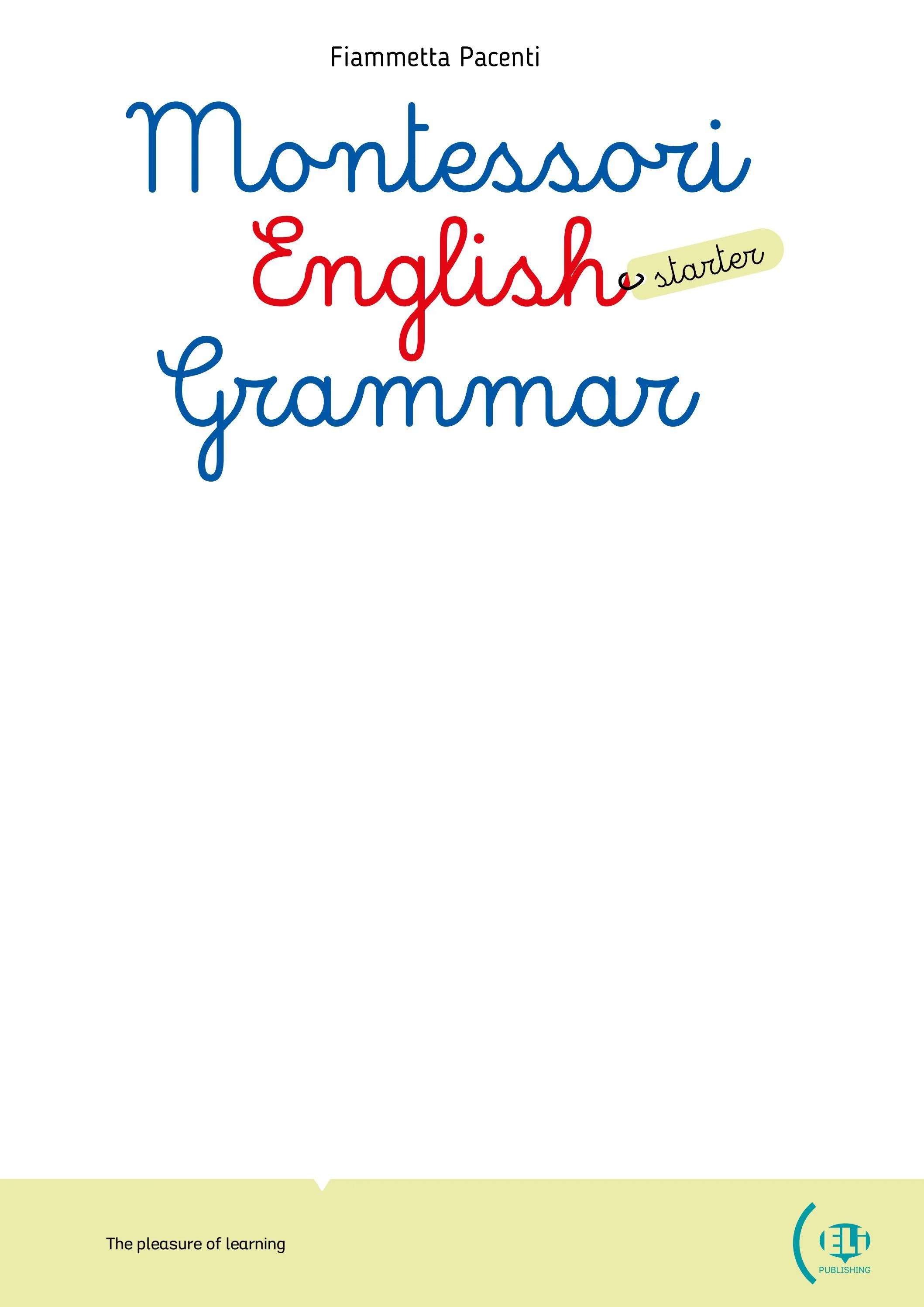 montessori english grammar
