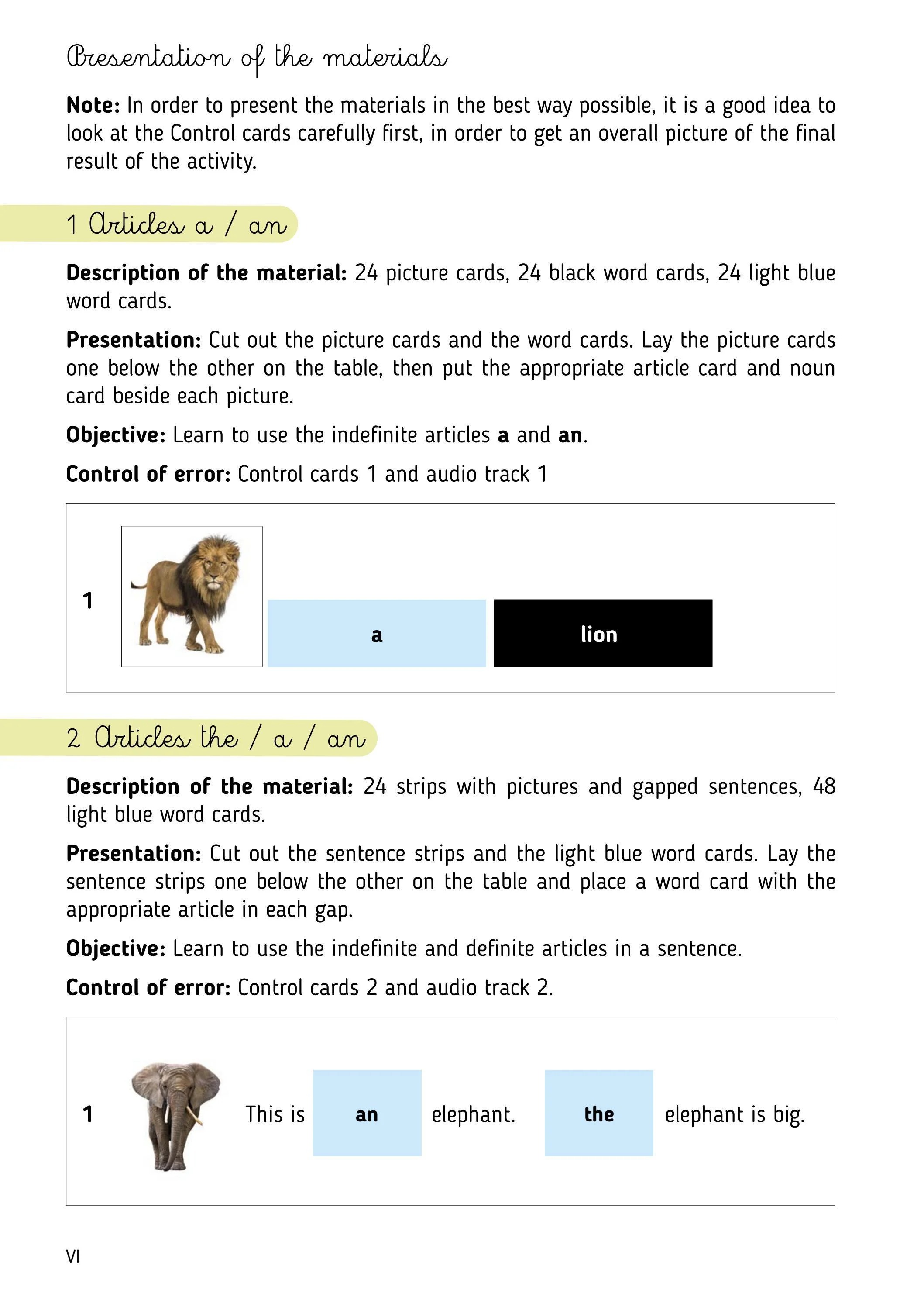 montessori english grammar