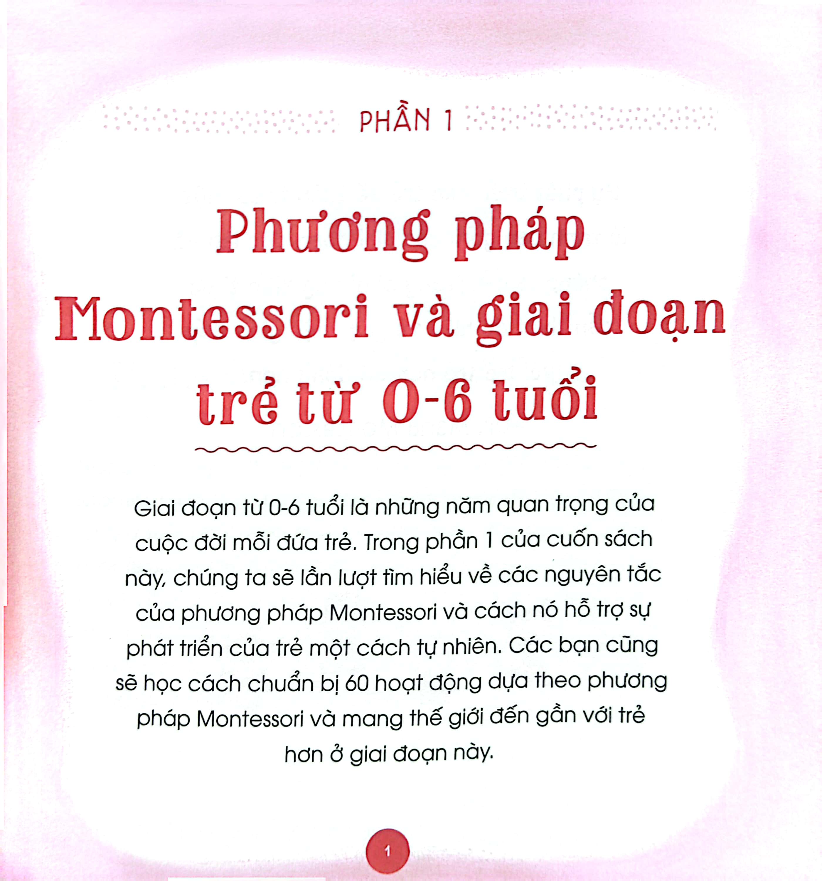 montessori - phương pháp giáo dục sớm giúp trẻ phát triển tiềm năng trí tuệ