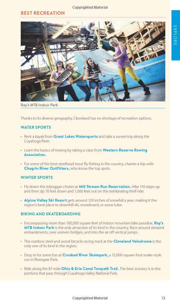 moon cleveland (third edition) (travel guide)