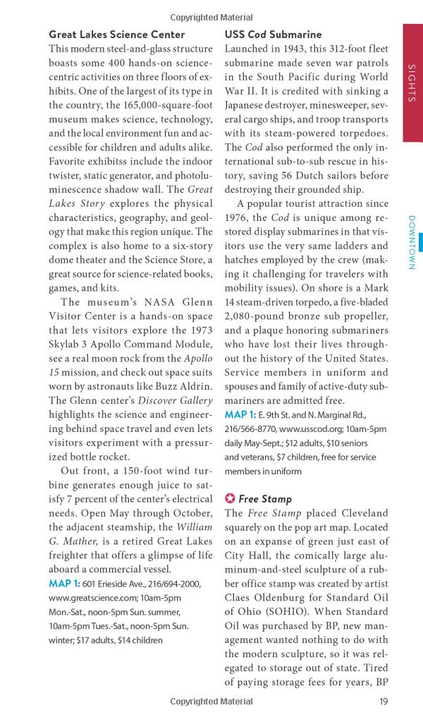 moon cleveland (third edition) (travel guide)