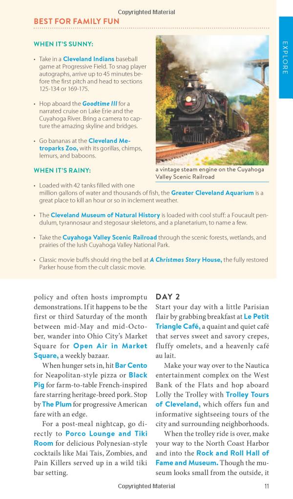 moon cleveland (third edition) (travel guide)