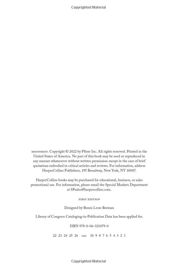 moonshot: inside pfizer's nine-month race to make the impossible possible