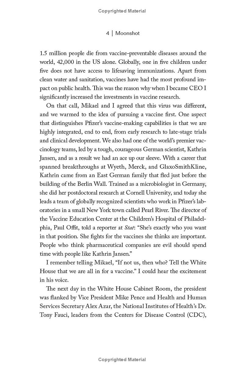 moonshot: inside pfizer's nine-month race to make the impossible possible