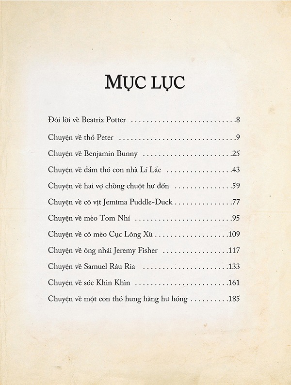 một cậu thỏ nghịch ngợm kinh khủng - tuyển tập những truyện hay nhất của beatrix potter (tái bản 2021)