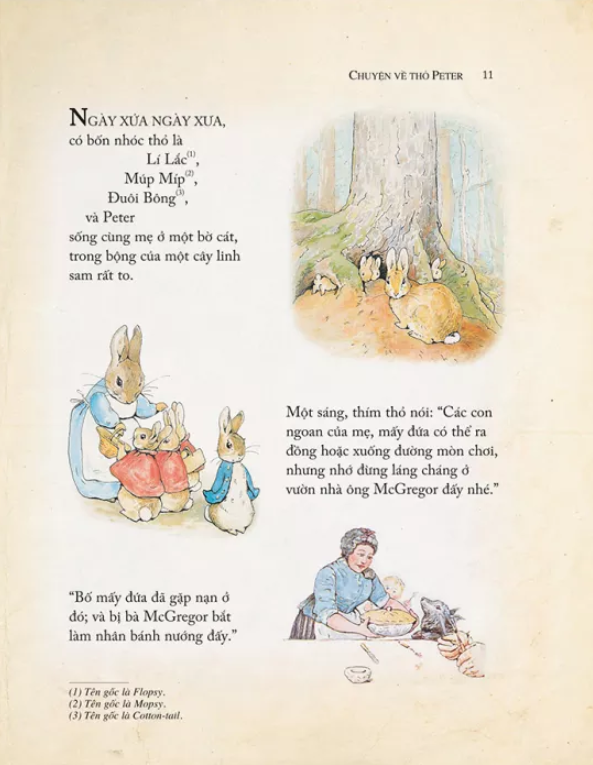 một cậu thỏ nghịch ngợm kinh khủng - tuyển tập những truyện hay nhất của beatrix potter (tái bản 2021)