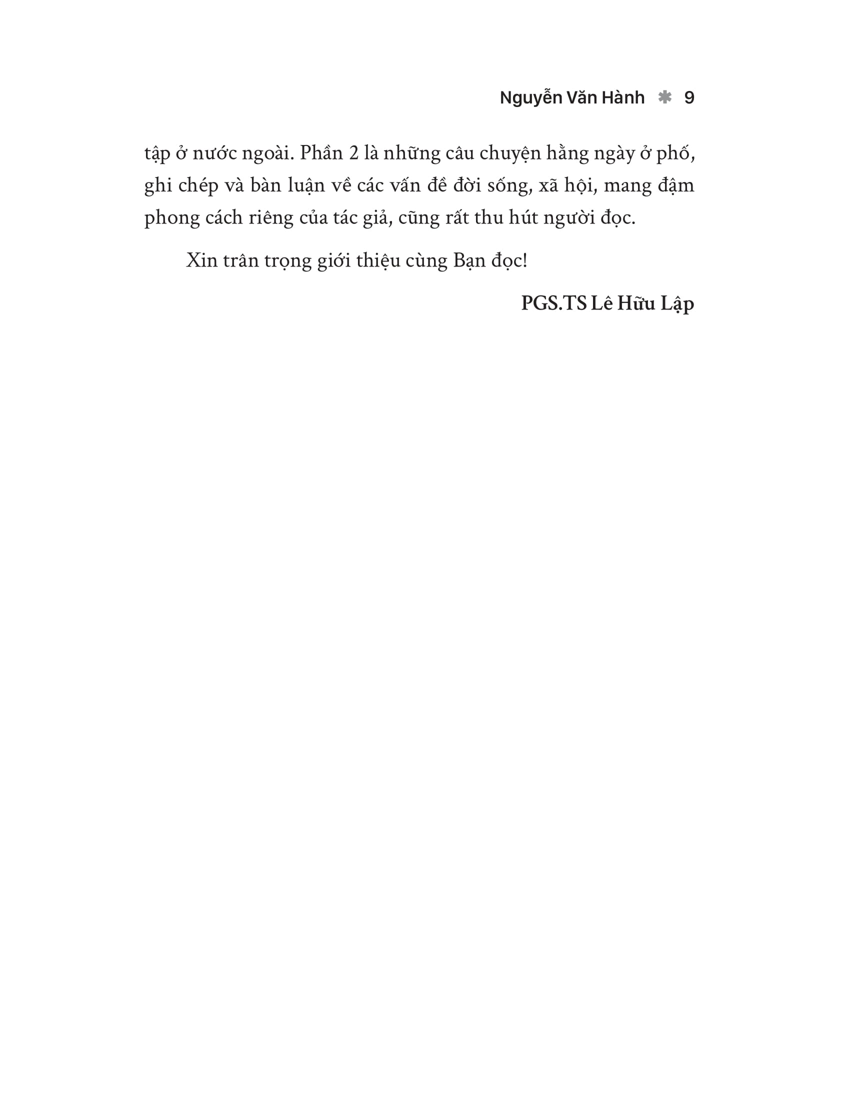 Mot Chang Duong (Nho Va Ghi Chep)