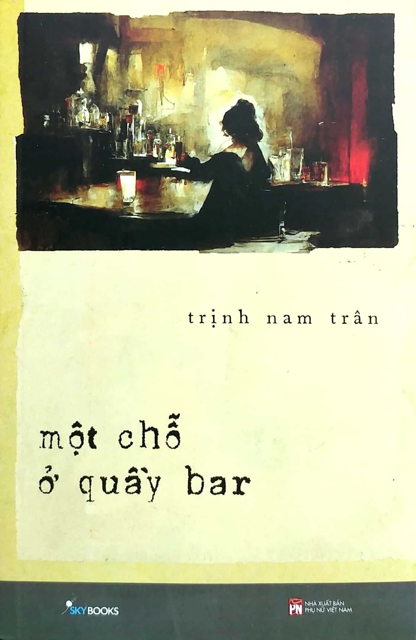 một chỗ ở quầy bar