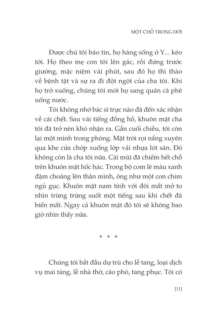 một chỗ trong đời