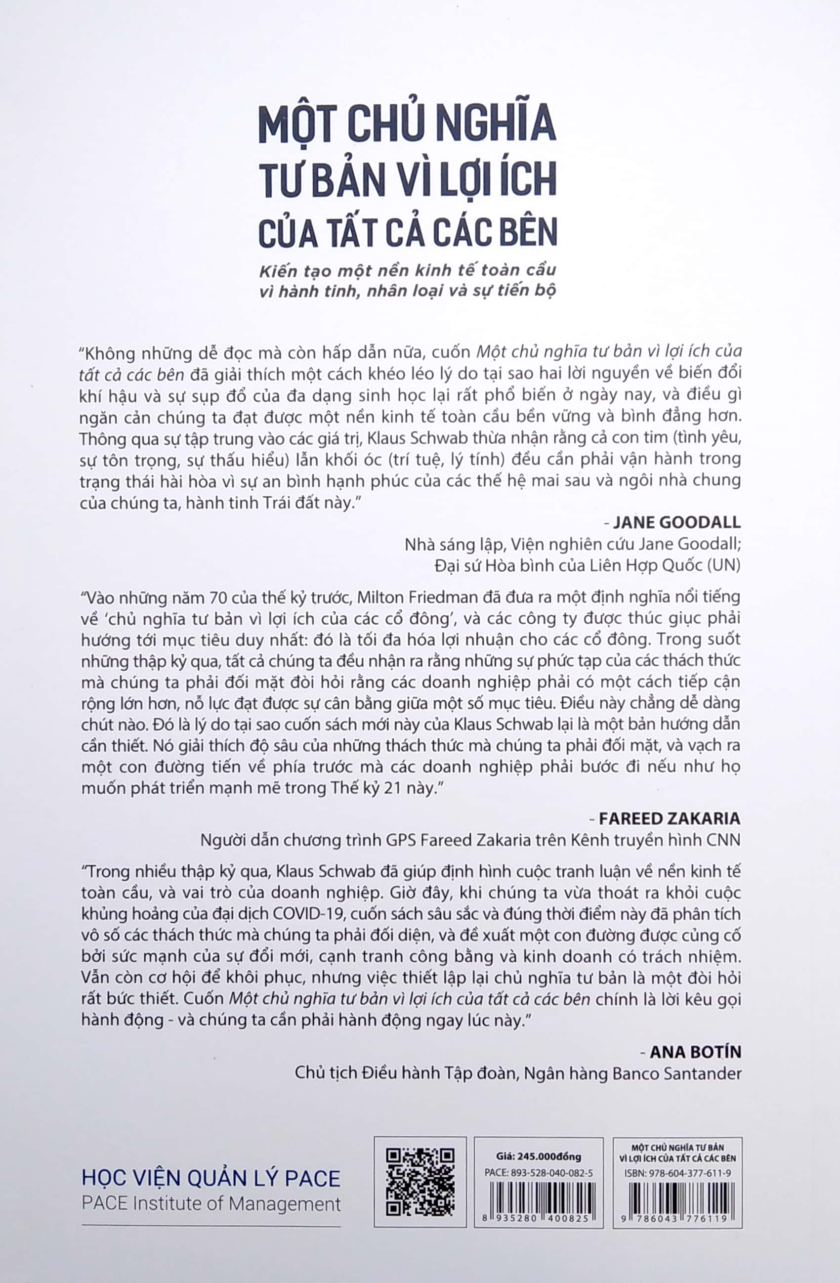 một chủ nghĩa tư bản vì lợi ích tất cà các bên