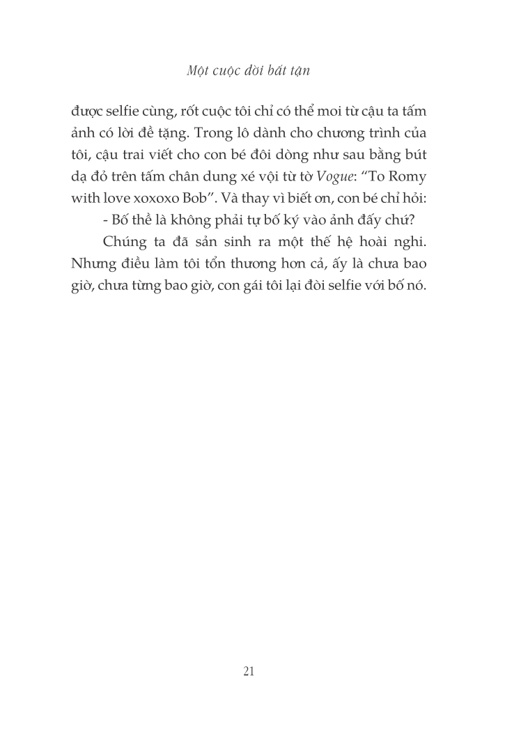 một cuộc đời bất tận