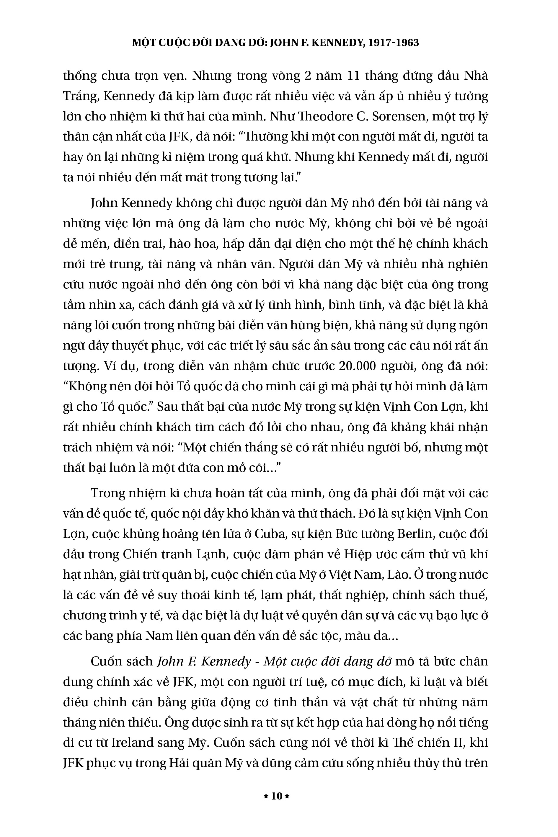 một cuộc đời dang dở - john f. kennedy 1917-1963 - bìa cứng